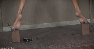 18 year old girl drips cum from tongue after having just lost her virginity